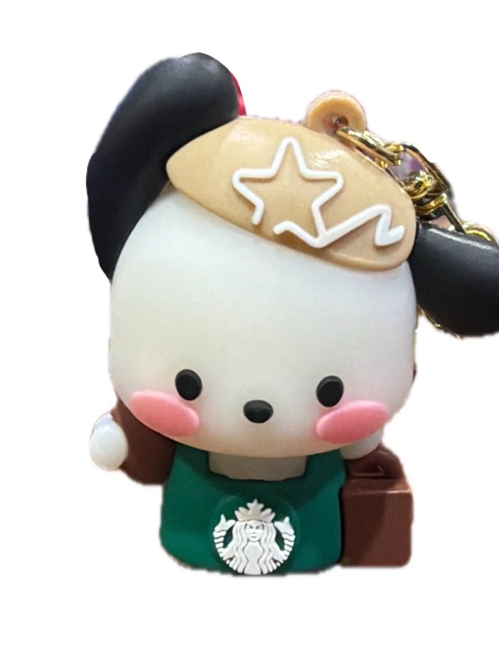 NWOT Pocha Starbucks-Style Keychain 🌟with Suitcase